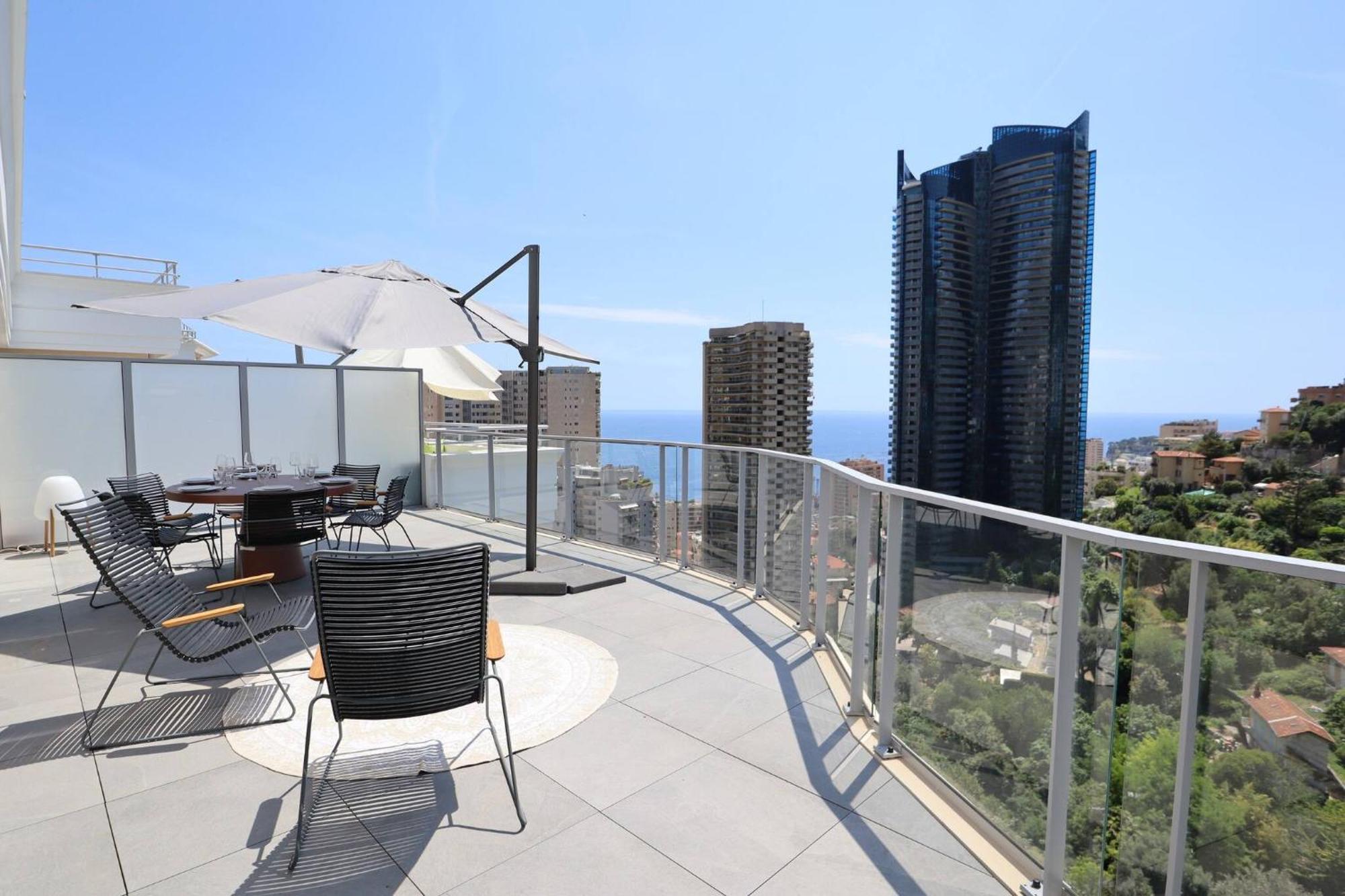 Sun Paradise Seaview&Terrace Parking&Pool Beausoleil Exteriér fotografie